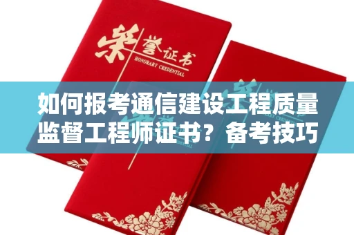 昆明如何报考通信建设工程质量监督工程师证书？备考技巧这样用！