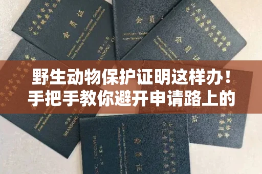 昆明野生动物保护证明这样办!手把手教你避开申请路上的坑