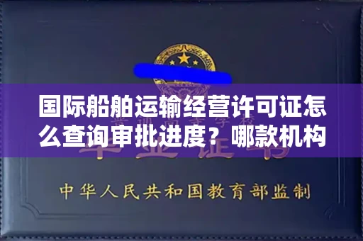 昆明国际船舶运输经营许可证怎么查询审批进度?哪款机构代办最靠谱避坑?