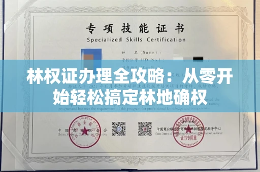 昆明林权证办理全攻略:从零开始轻松搞定林地确权