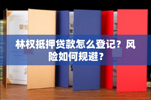 昆明林权抵押贷款怎么登记?风险如何规避?