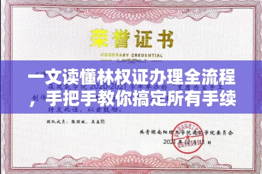 昆明一文读懂林权证办理全流程,手把手教你搞定所有手续