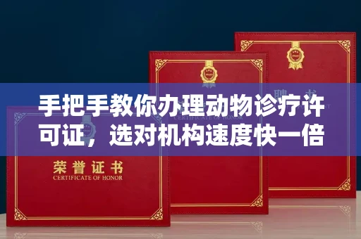 昆明手把手教你办理动物诊疗许可证,选对机构速度快一倍!