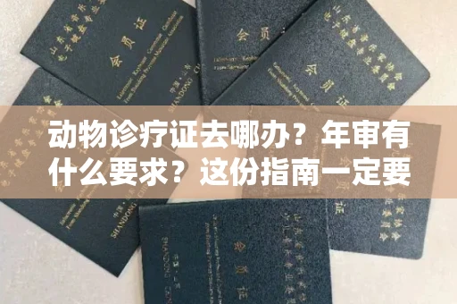 昆明动物诊疗证去哪办?年审有什么要求?这份指南一定要收好