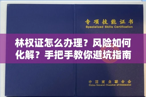 昆明林权证怎么办理?风险如何化解?手把手教你避坑指南