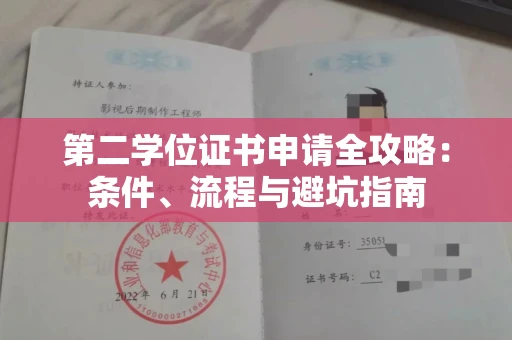 昆明第二学位证书申请全攻略:条件、流程与避坑指南