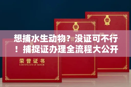昆明想捕水生动物?没证可不行!捕捉证办理全流程大公开 昆明想捕水生动物?没证可不行!捕捉证办理全流程大公开